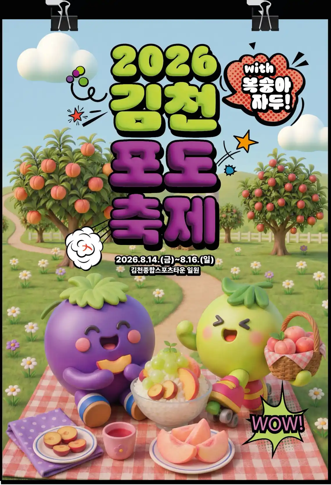 2026 김천포도축제