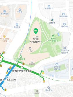 전시장소 “동대문디자인플라자(DDP)” 지도 바로가기