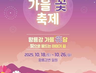황룡강 가을꽃축제