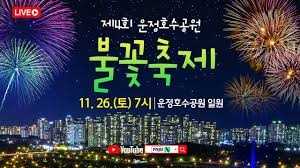 운정호수공원 불꽃축제